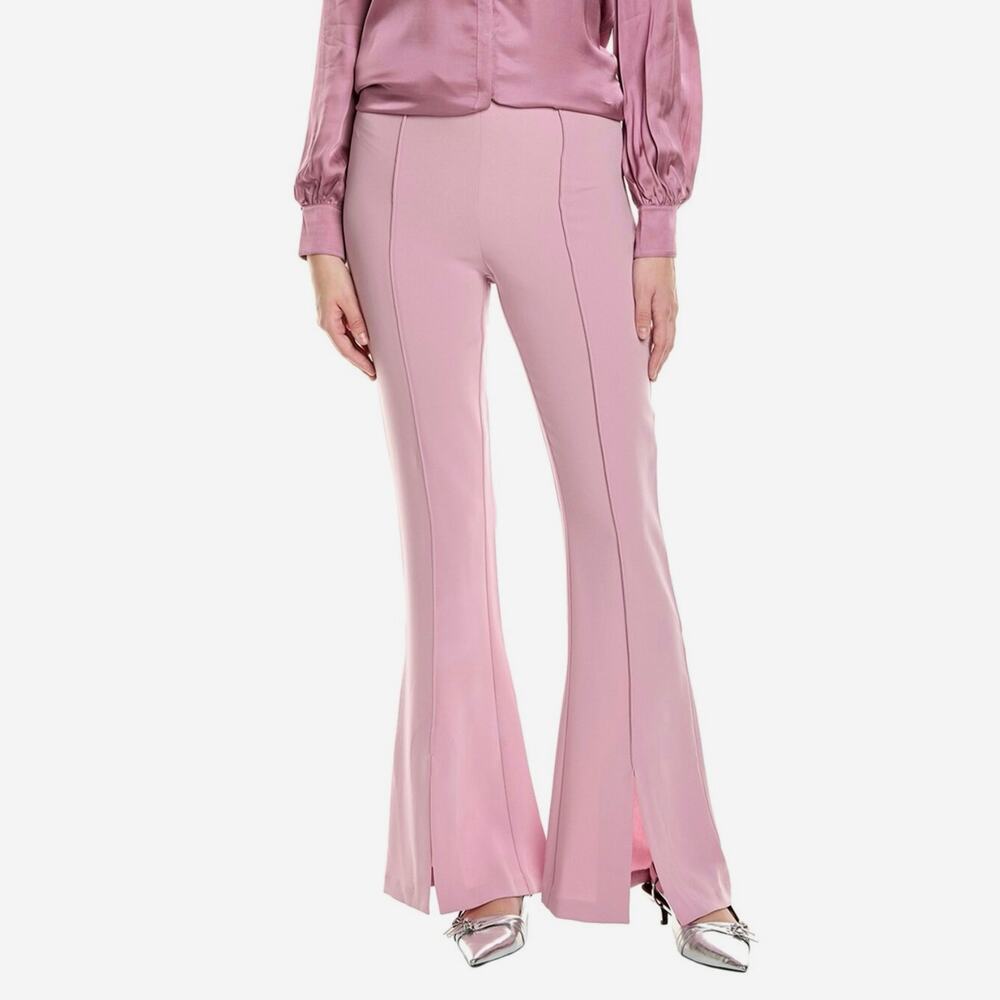 Cinq à Sept Bellie Flared Leg Pant in Warm Mauve Size 10